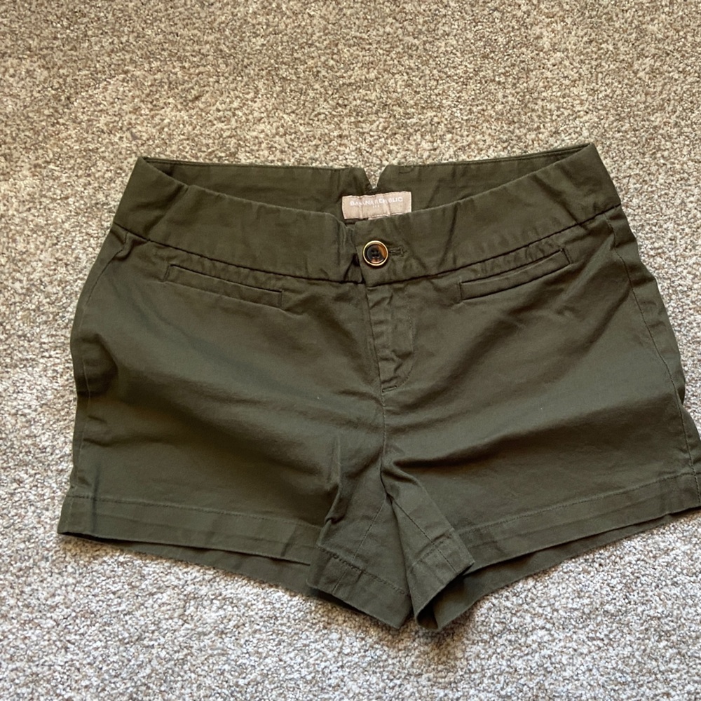 Olive Green Women's Casual Shorts